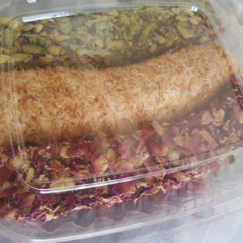 Ariana Produce - Uncut Turkish delights. Pistachio, marshmallow with fig, and rose petal covered jelly - Halal Near Me - San Diego, California