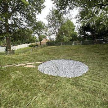 Buffalo Scapes - New patio with stone path way. - Landscaping Near Me Buffalo Scapes - New patio with stone path way. - Landscaping Near Me