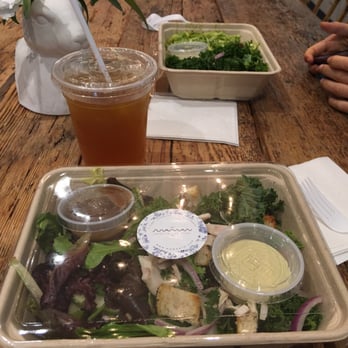 maman - Two salads for $11 in one container. Ice tea ($3) was not that great. - Bakeries Near Me - Toronto, Ontario maman - Two salads for $11 in one container. Ice tea ($3) was not that great. - Bakeries Near Me - Toronto, Ontario