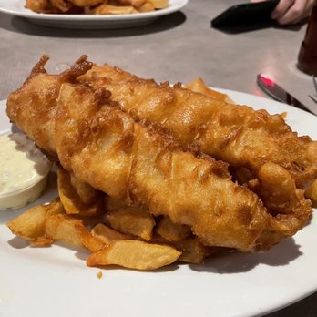 Go Fish! - Our Famous Jumbo Beer Battered Fish , Chip Dinner - Seafood Near Me - Rehoboth Beach, Delaware