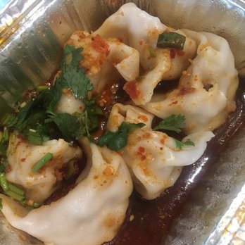 The Dumpling Lady - Lunch combo dumplings (chicken and shrimp) - Szechuan Near Me - Charlotte, North Carolina