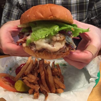 Mountain Sun Pub & Brewery - Junk burger! - Pubs Near Me - Boulder, Colorado