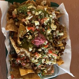 Vegan nacho special. AMAZING!!!!