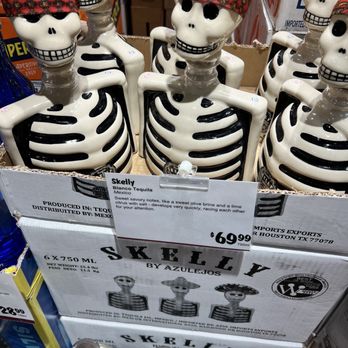 Stew Leonard's Wine & Spirits - skeleton bottles - Beer, Wine & Spirits Near Me - Yonkers, New York