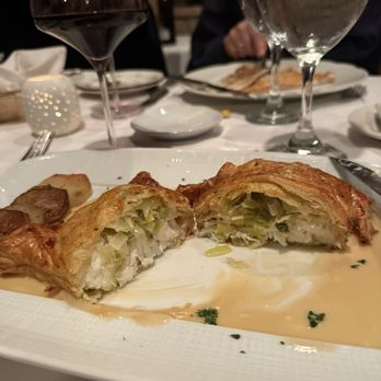 Vincent's On Camelback - Halibut Wellington - French Near Me - Phoenix, Arizona Vincent's On Camelback - Halibut Wellington - French Near Me - Phoenix, Arizona