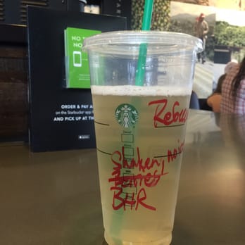 Starbucks - Just leaving Starbucks and they only filled my glass 3/4 full. I'm offended at this service. - Coffee & Tea Near Me - Rancho Cucamonga, California Starbucks - Just leaving Starbucks and they only filled my glass 3/4 full. I'm offended at this service. - Coffee & Tea Near Me - Rancho Cucamonga, California