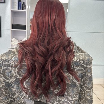 9 Cuts Salon - Cherry red - Hair Salons Near Me - Seattle, Washington