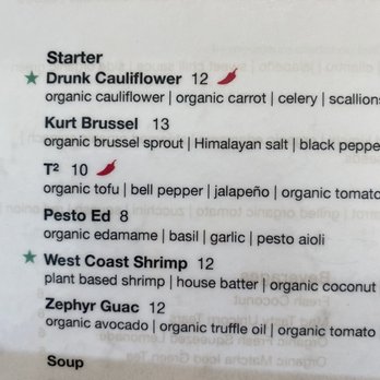 Variable Cafe - Menu - Vegan Near Me - Los Angeles, California