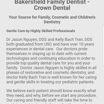 Crown Dental - It's not like that - Pediatric Dentists Near Me - Bakersfield, California