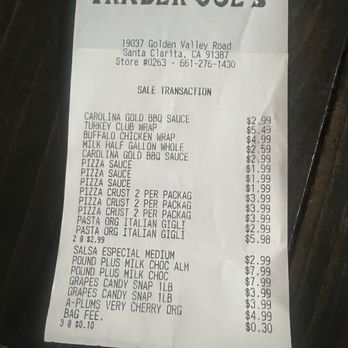 Trader Joe's - Both the buffalo chicken wrap and the club wrap I can't recommend both my guys threw them away - Grocery Near Me - Santa Clarita, California Trader Joe's - Both the buffalo chicken wrap and the club wrap I can't recommend both my guys threw them away - Grocery Near Me - Santa Clarita, California