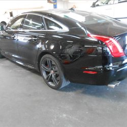 Photo of Gene's Import Auto Body - Sand City, CA, US. Repaired the rear bumper on this Jaguar