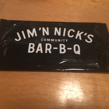 Jim 'N Nick's Bar-B-Q - A wet napkin. - Barbeque Near Me - Chattanooga, Tennessee Jim 'N Nick's Bar-B-Q - A wet napkin. - Barbeque Near Me - Chattanooga, Tennessee
