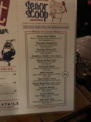 Menu photo 5 Hoot The Redeemer Edinburgh, EDH