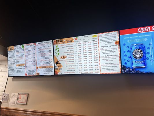 Menu photo 1 Brozinni Pizzeria Indianapolis, IN Menu photo 1 Brozinni Pizzeria Indianapolis, IN