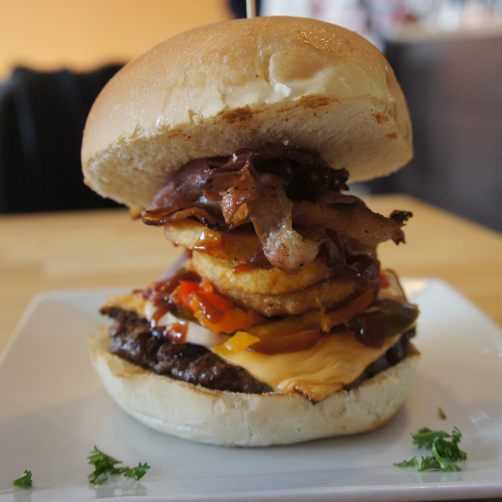 The Burger Joint - Spicy crunch ($8.99) - Burgers Near Me - Edmonton, Alberta The Burger Joint - Spicy crunch ($8.99) - Burgers Near Me - Edmonton, Alberta