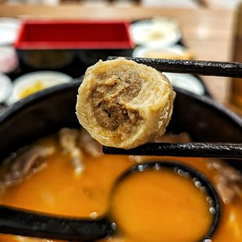 Yunshang Rice Noodle - À stuffed pork meatball. My fav!! - Chinese Near Me - Markham, Ontario