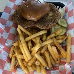 Lucky Monkey Pub and Grub - Tenderloin and Fries