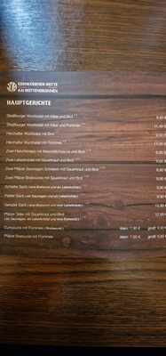 Menu photo 4 Hüttenbrunnen Edenkoben, RP