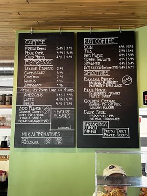 Menu photo 6 Cedar Coffee Company Two Harbors, MN