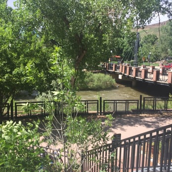Bridgewater Grill - The view from our table. - American Near Me - Golden, Colorado Bridgewater Grill - The view from our table. - American Near Me - Golden, Colorado