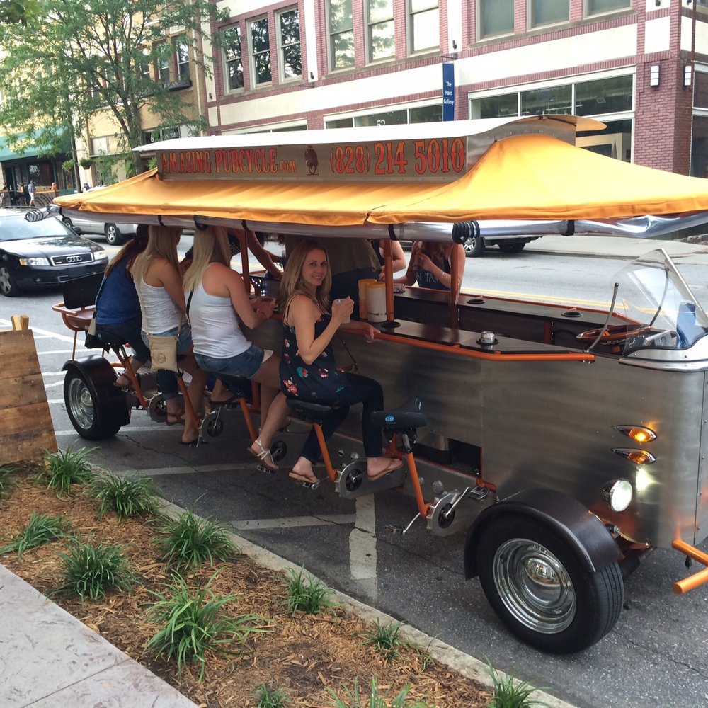 Amazing Pubcycle Tours - Wine Tours Near Me - Asheville, North Carolina