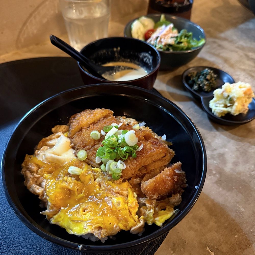 Kemuri - Katsu Don (breaded pork loin, egg over rice); Follow me @RimyEats on Instagram - Japanese Near Me - San Juan, Puerto Rico Kemuri - Katsu Don (breaded pork loin, egg over rice); Follow me @RimyEats on Instagram - Japanese Near Me - San Juan, Puerto Rico