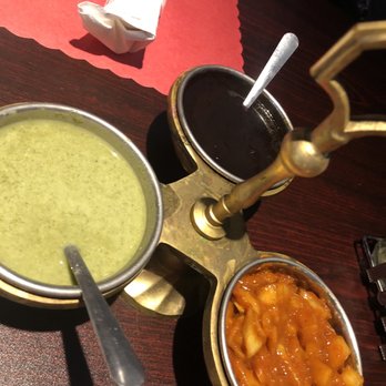 Curry Mantra - A trio of chutney - Indian Near Me - Orlando, Florida Curry Mantra - A trio of chutney - Indian Near Me - Orlando, Florida