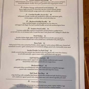 Maple Tree Inn - Entrees menu - Southern Near Me - Homewood, Illinois