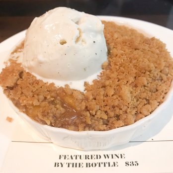 Square 1682 - Peach cobbler - New American Near Me - Philadelphia, Pennsylvania Square 1682 - Peach cobbler - New American Near Me - Philadelphia, Pennsylvania
