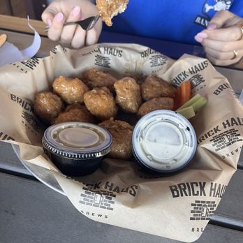 Brick Haus Brews - Parmesan boneless chicken - Salad Near Me - Sparta, Michigan Brick Haus Brews - Parmesan boneless chicken - Salad Near Me - Sparta, Michigan