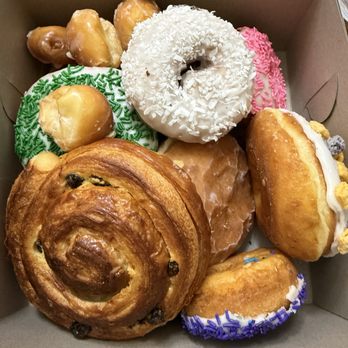 Rossmoor Donuts & Coffee - Assorted donuts (showing types/variety) - Donuts Near Me - Los Alamitos, California