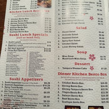 Yoshi Sushi - First and second page of menu - Japanese Near Me - Marion, North Carolina Yoshi Sushi - First and second page of menu - Japanese Near Me - Marion, North Carolina