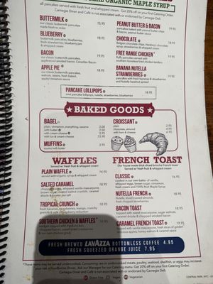 Menu photo 3 Carnegie Diner New York, NY