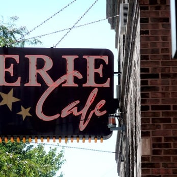 Erie Cafe - Sign outside of cafe - Steakhouses Near Me - Chicago, Illinois