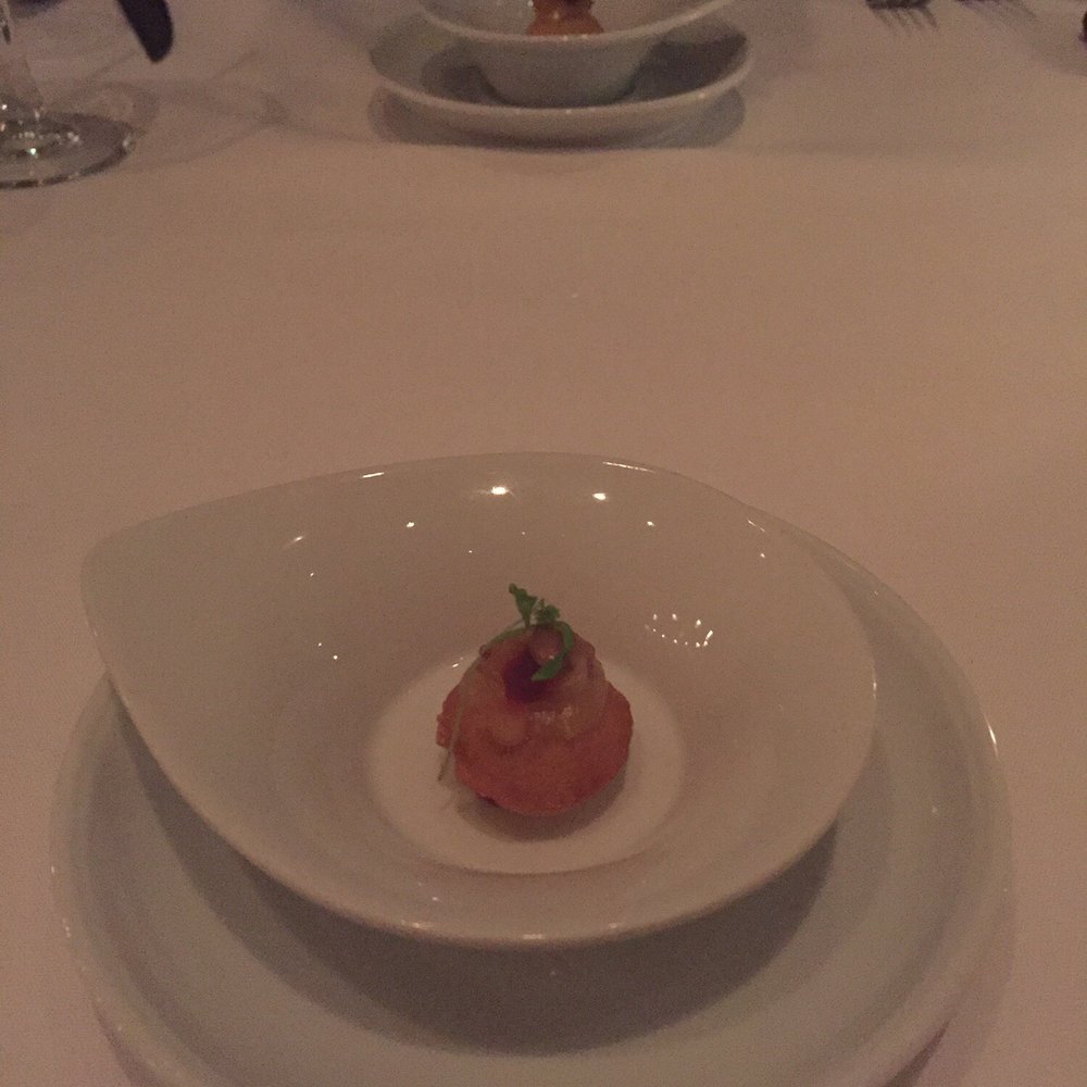 L'Etoile - Amuse bouche - fancy potato chip - New American Near Me - Madison, Wisconsin L'Etoile - Amuse bouche - fancy potato chip - New American Near Me - Madison, Wisconsin