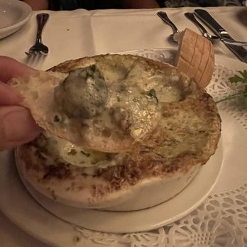 Hy's Steak House - Escargot. I'm a first timer on these, so no opinion. They tasted like a small mushroom with garlic and cheese. 6 pcs. $28 - Steakhouses Near Me - Honolulu, Hawaii Hy's Steak House - Escargot. I'm a first timer on these, so no opinion. They tasted like a small mushroom with garlic and cheese. 6 pcs. $28 - Steakhouses Near Me - Honolulu, Hawaii