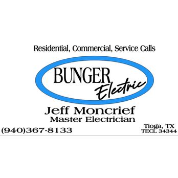 Bunger Electric - Electricians Near Me - Tioga, Texas