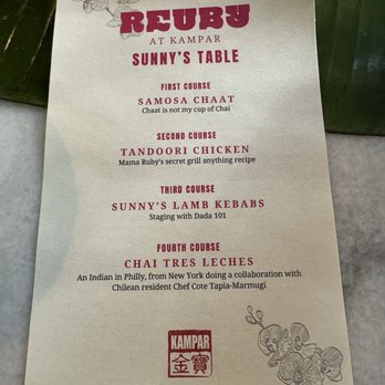 Kampar Philly - Menu p1 - Malaysian Near Me - Philadelphia, Pennsylvania