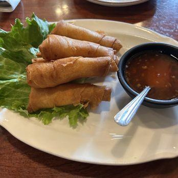 Bangkok Garden - Spring rolls - so good - Thai Near Me - Sacramento, California Bangkok Garden - Spring rolls - so good - Thai Near Me - Sacramento, California