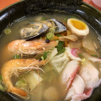 Karami Ramen - Not Spicy - Shio Seafood Ramen - Ramen Near Me - San Diego, California Karami Ramen - Not Spicy - Shio Seafood Ramen - Ramen Near Me - San Diego, California
