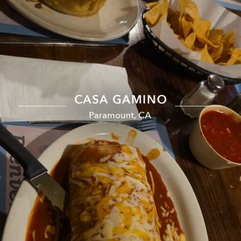 Casa Gamino - Pastor wet burrito, chicken taco salad - Mexican Near Me - Paramount, California