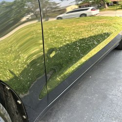 Zips Car Wash - Dents cause from the brushes at Zips carwash on Meramec. Bottom Rd.