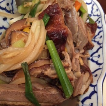 The Basil Restaurant - Honey duckling. Very tasty - Thai Near Me - Carson City, Nevada