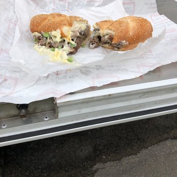Lunch Box Deli - Phenomenal steak and cheese sub.  Load of cheese. Good on the meats. Bread is not soggy.  Good lunch - Delis Near Me - Norwood, Massachusetts