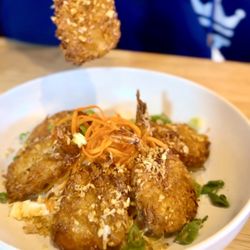 Kin Sen Thai - Garlic Shrimp