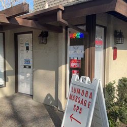 Parking lot entrance