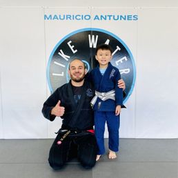 My son Arnold with Professor Mauricio Antunes at Like Water Jiu Jitsu in Los Angeles, CA. My son Arnold with Professor Mauricio Antunes at Like Water Jiu Jitsu in Los Angeles, CA.