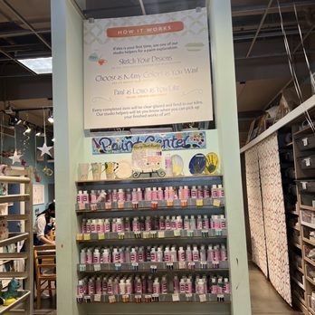 Paint Away - Paint colors super organized and neat - Paint-Your-Own Pottery Near Me - Redmond, Washington Paint Away - Paint colors super organized and neat - Paint-Your-Own Pottery Near Me - Redmond, Washington