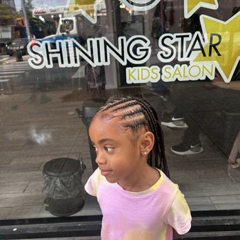 Shining Star Kids Salon - Natural hair freestyle braids. - Kids Hair Salons Near Me - Brooklyn, New York Shining Star Kids Salon - Natural hair freestyle braids. - Kids Hair Salons Near Me - Brooklyn, New York