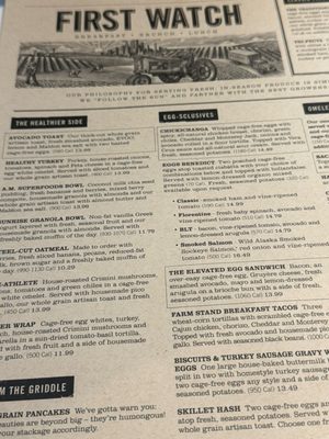 Menu photo 5 First Watch Suffolk, VA Menu photo 5 First Watch Suffolk, VA